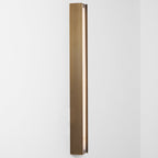 Applique murale moderne Solvi en Albâtre Bronze et blanc