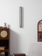 Applique murale moderne Solvi en Albâtre Bronze et blanc