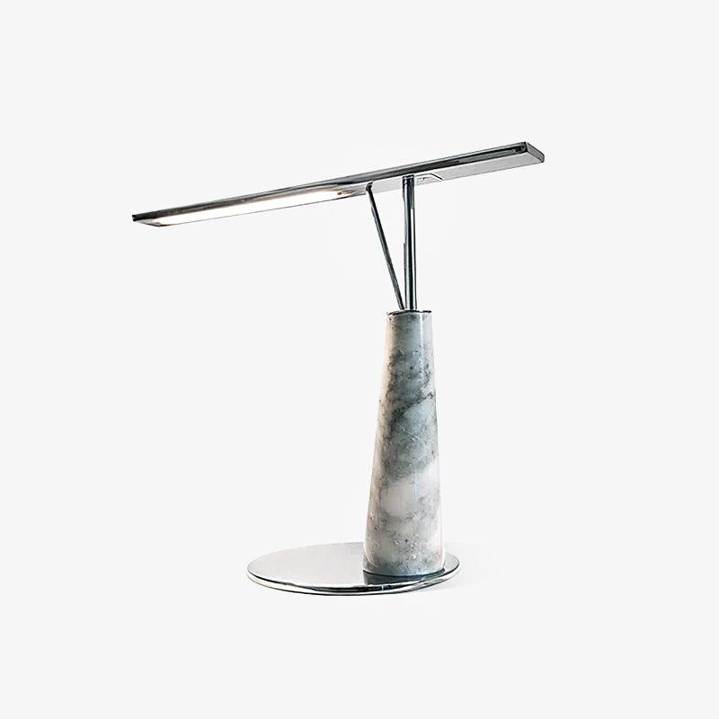 Lampe à poser moderne Volund en Métal, Marbre Doré