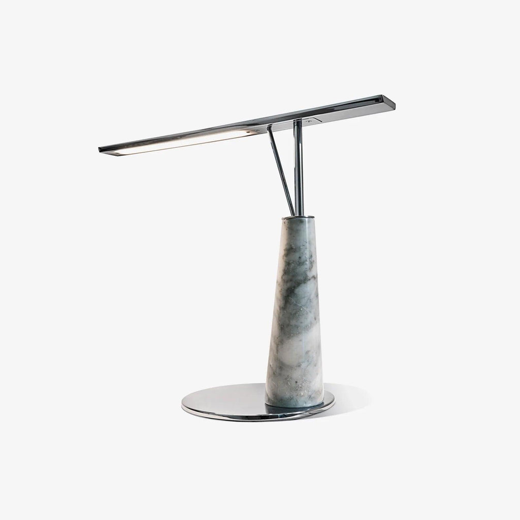 Lampe à poser moderne Volund en Métal, Marbre Doré