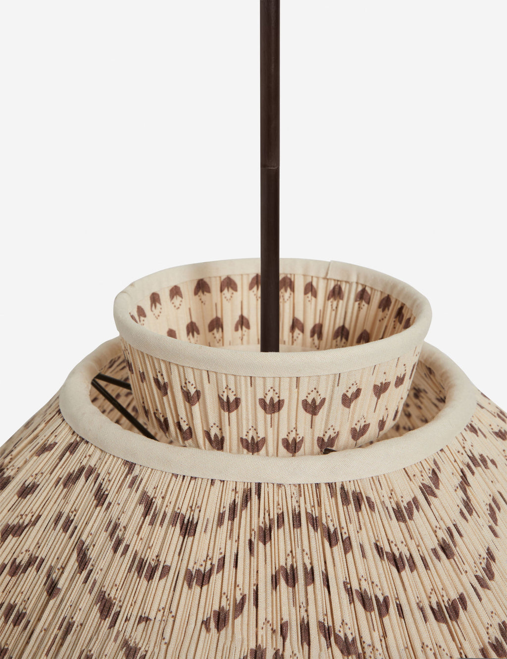 Suspension design Varn en poiret et ancien bronze - Poiret et ancien bronze