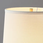 Lampe à poser moderne Hjor en Laiton Noir et blanc