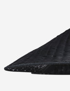 Suspension moderne Drummond en teinté rotin