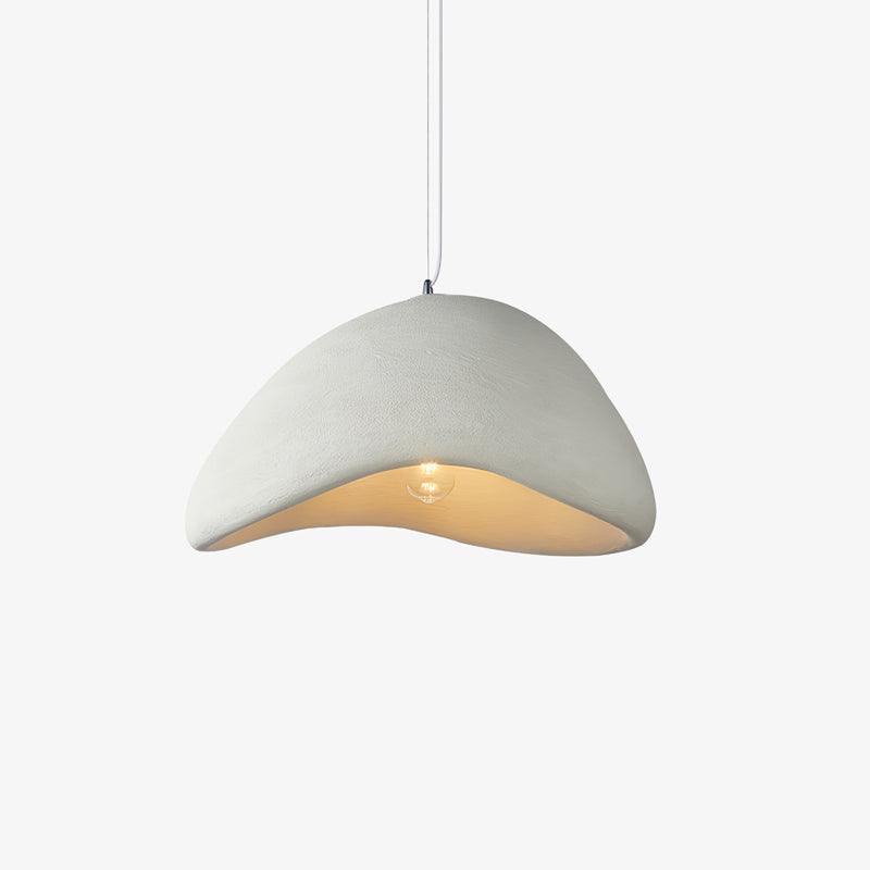 Suspension moderne Bosse en Métal Gris