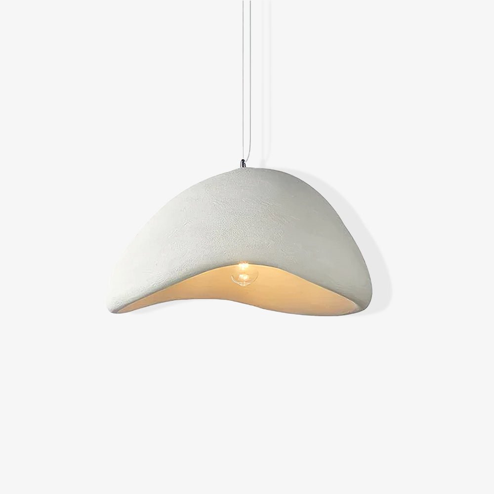 Suspension moderne Bosse en Métal Gris