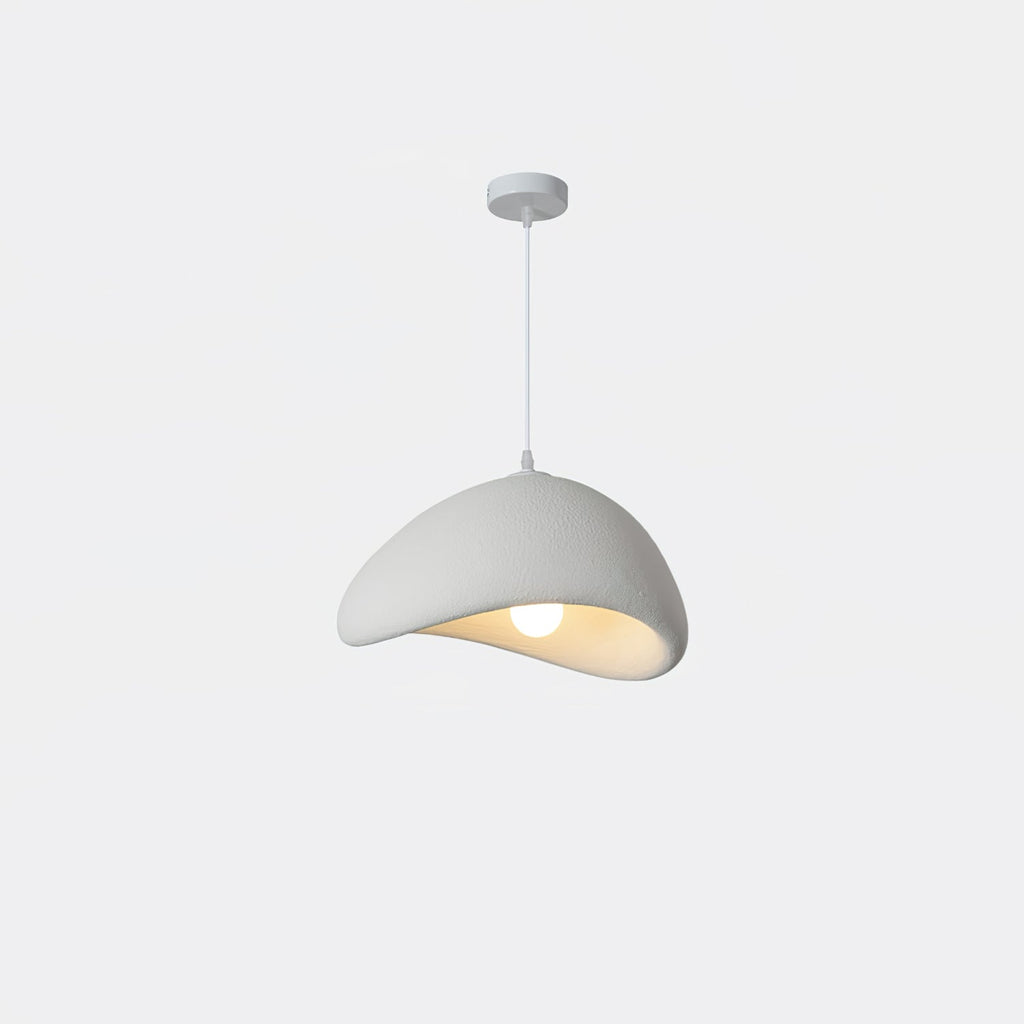 Suspension moderne Bosse en Métal Gris