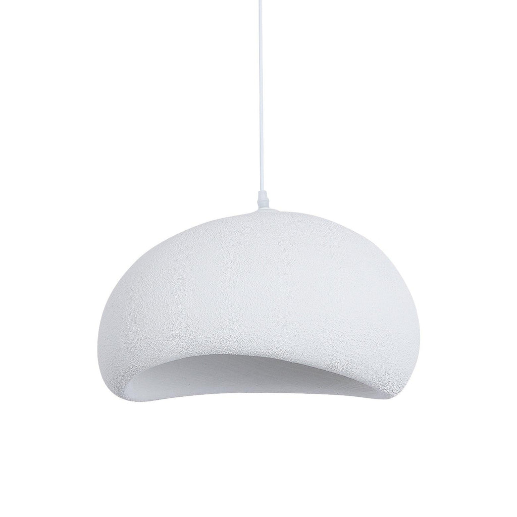 Suspension moderne Greger en Polystyrène noir câble suspendu
