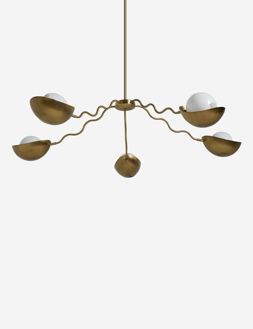 Lustre moderne Kalle en laiton - Laiton