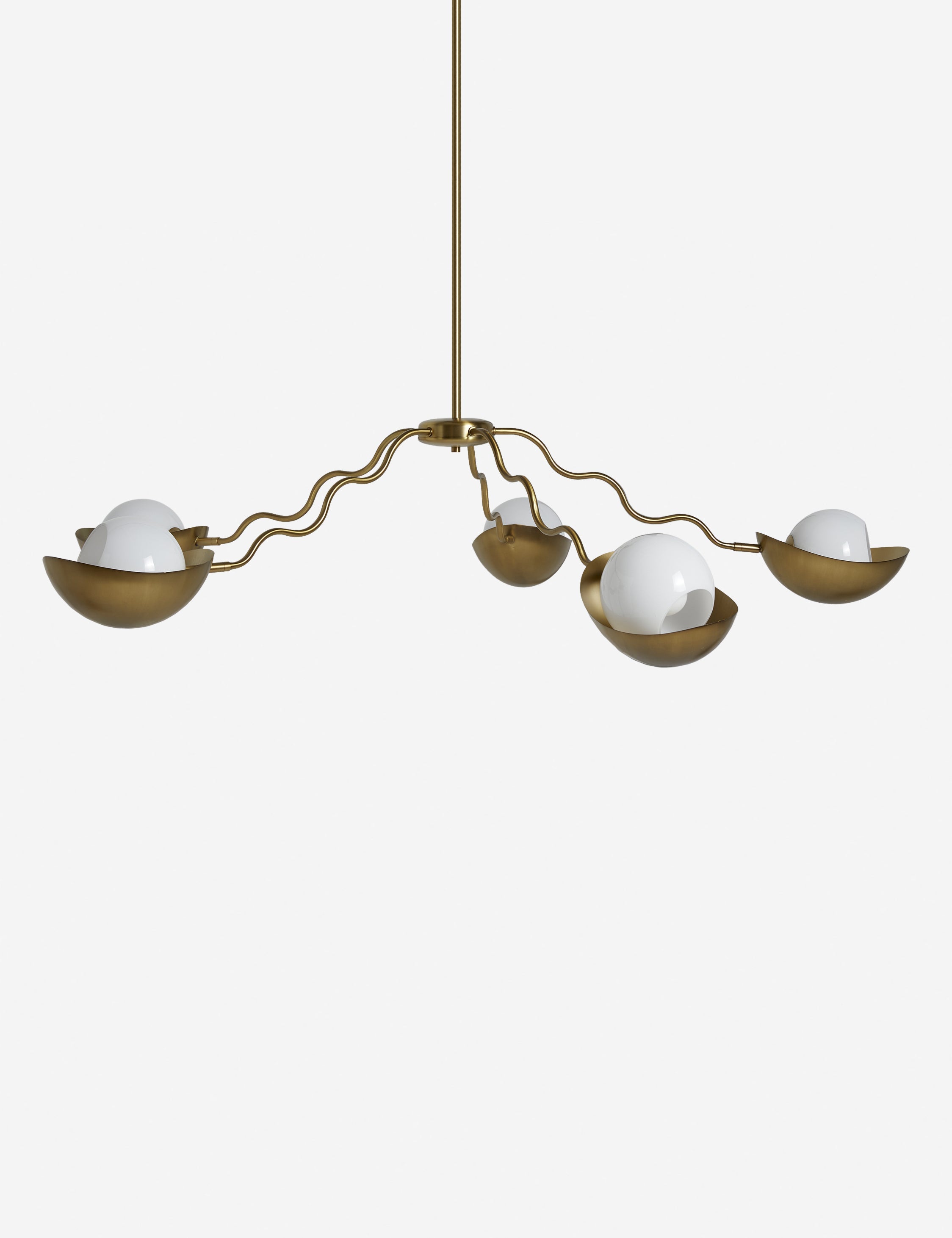 Lustre moderne Kalle en laiton - Laiton