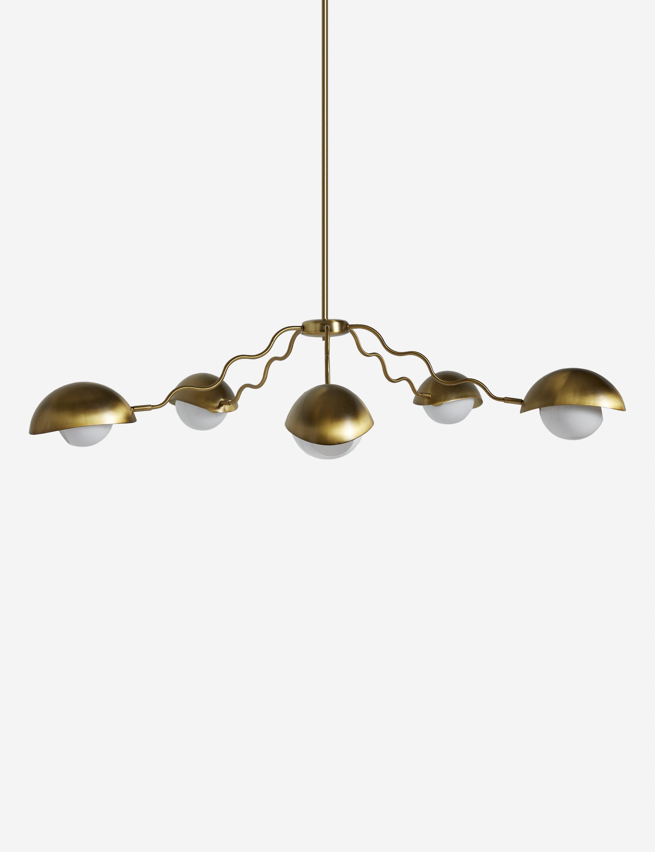 Lustre moderne Kalle en laiton - Laiton