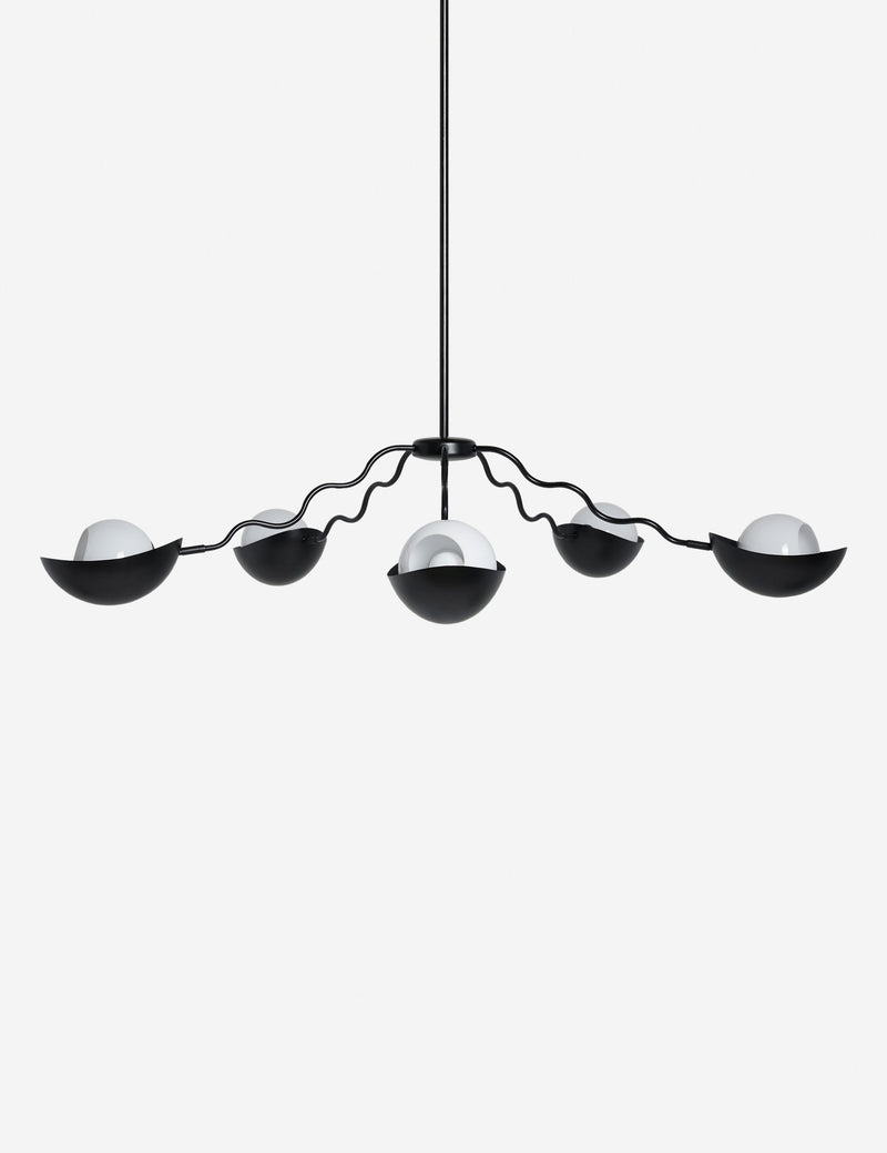 Lustre moderne Kalle en bronze - Bronze