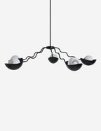 Lustre moderne Kalle en bronze - Bronze
