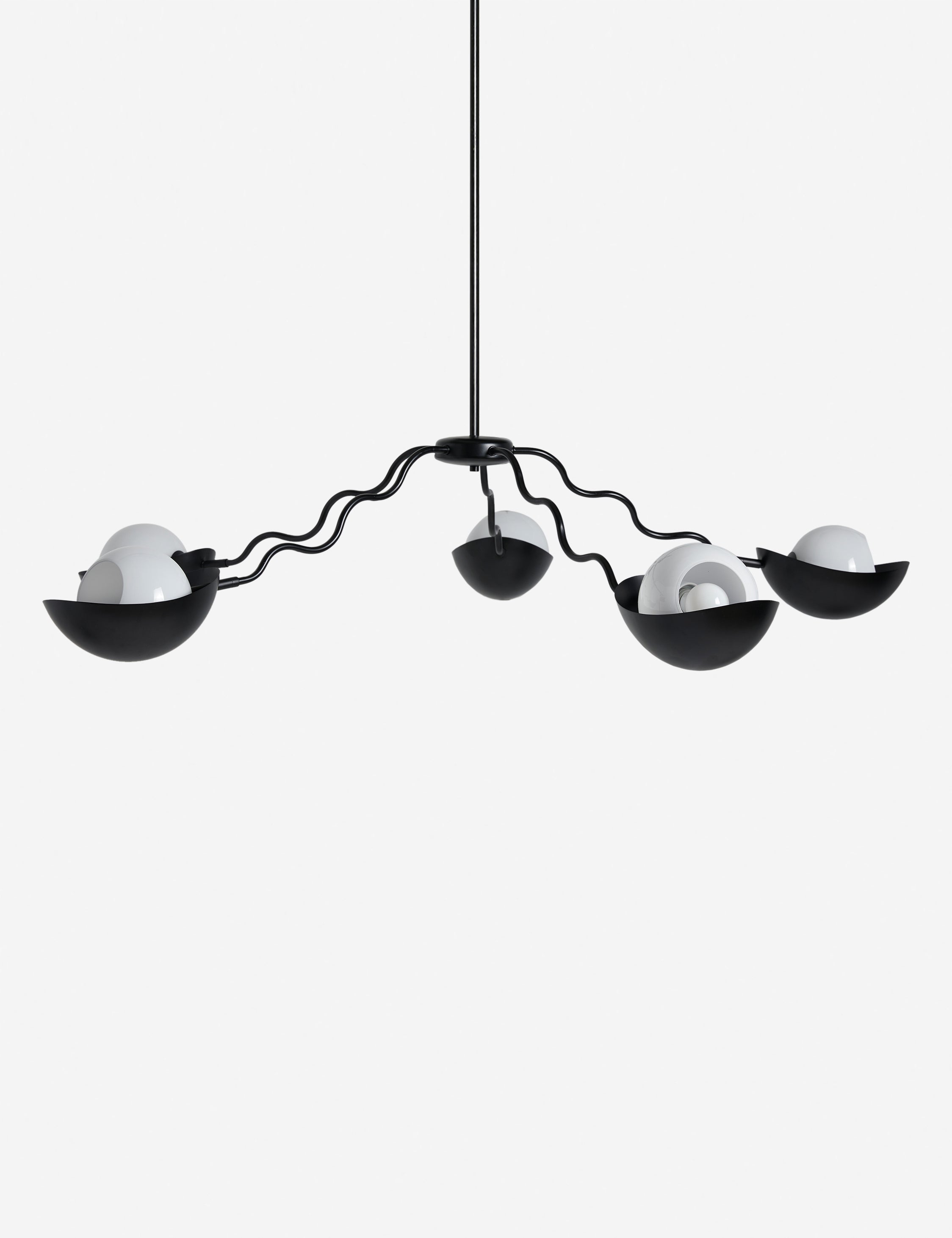 Lustre moderne Kalle en bronze - Bronze