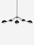 Lustre moderne Kalle en bronze - Bronze