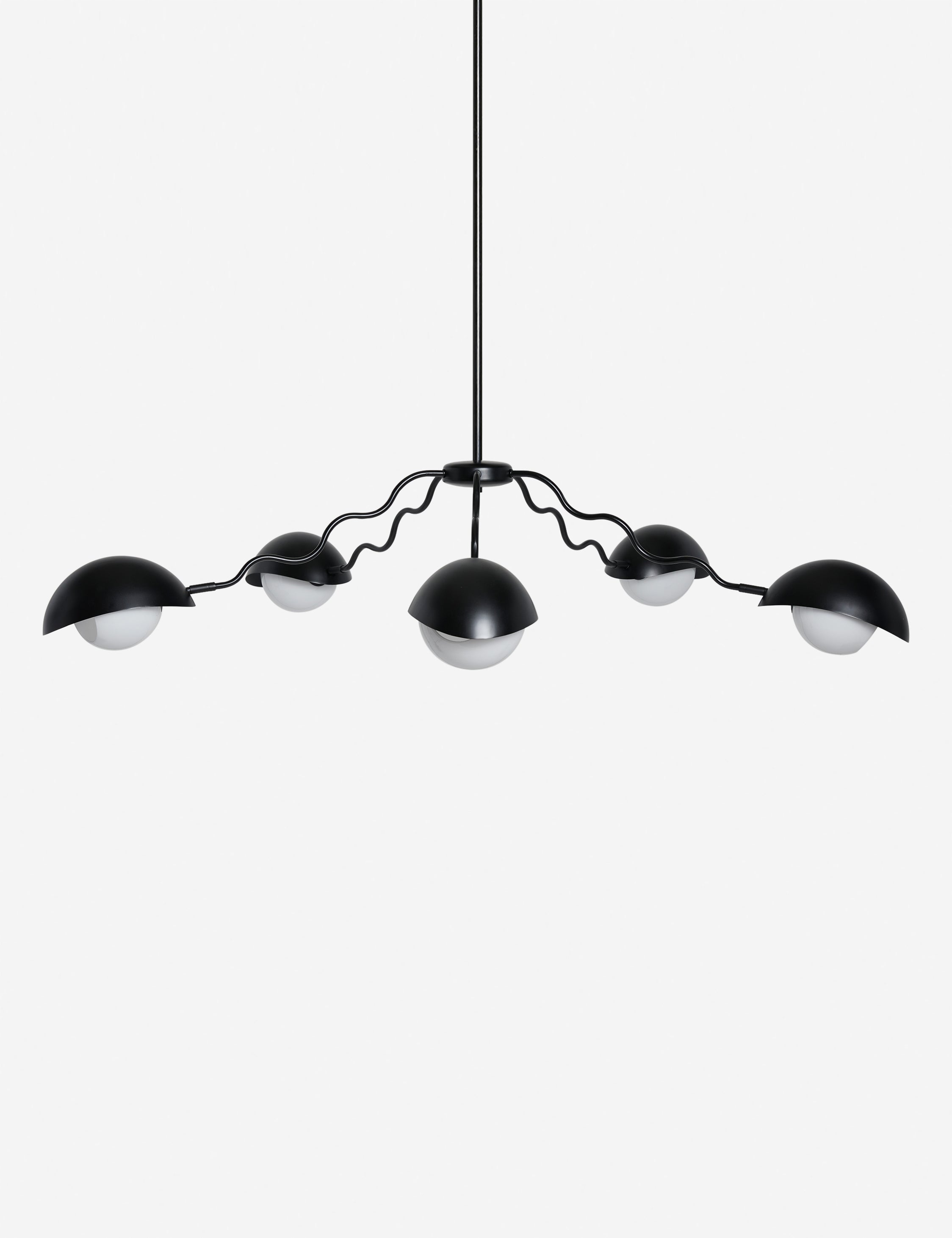 Lustre moderne Kalle en bronze - Bronze