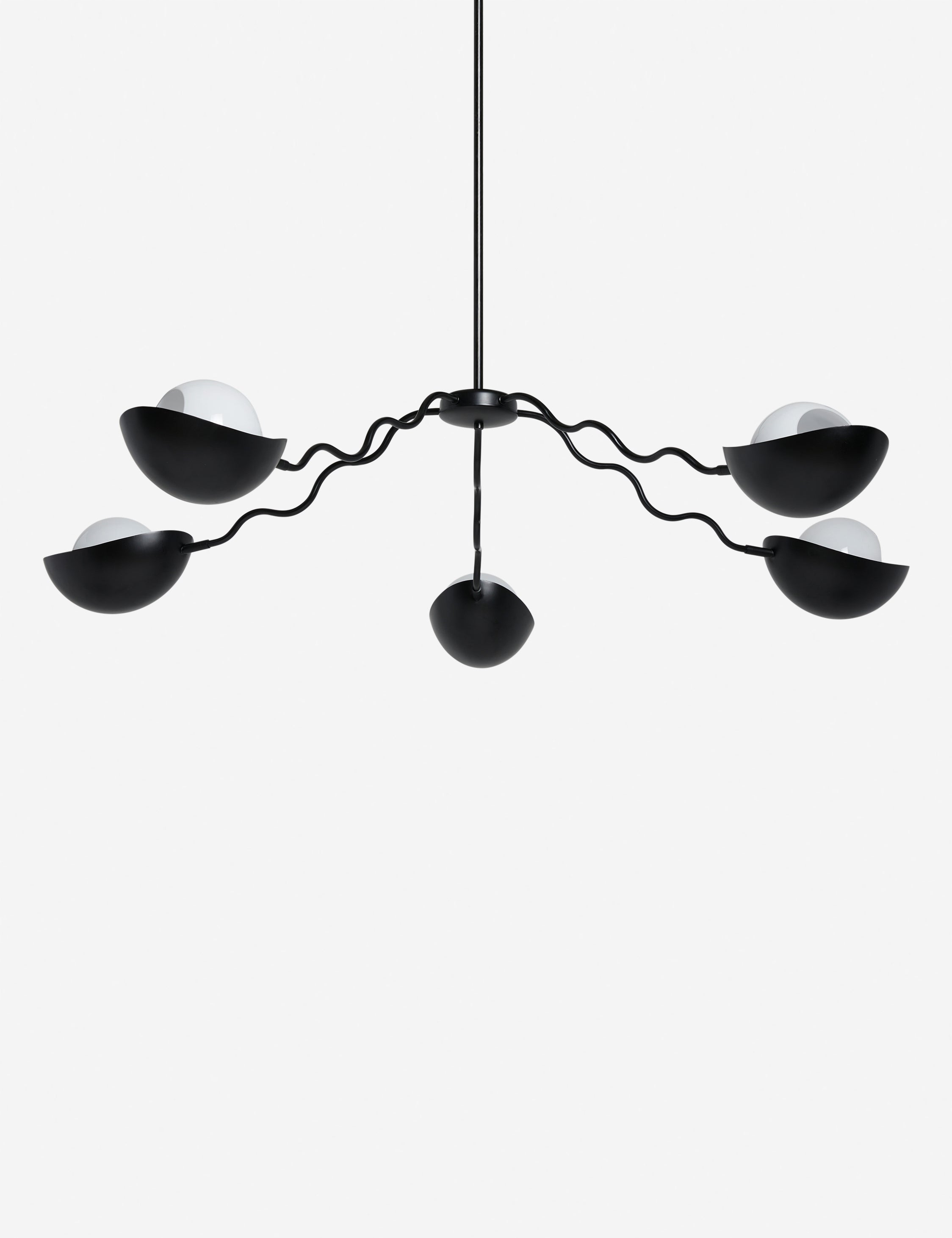 Lustre moderne Kalle en bronze - Bronze