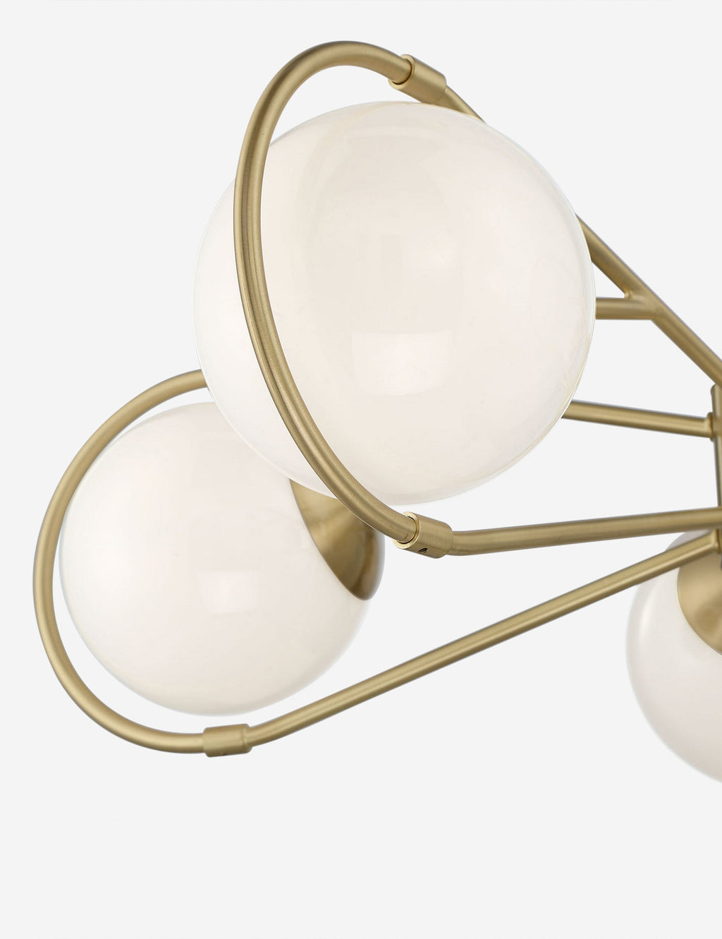Lustre vintage Amory en starburst laiton - Starburst laiton