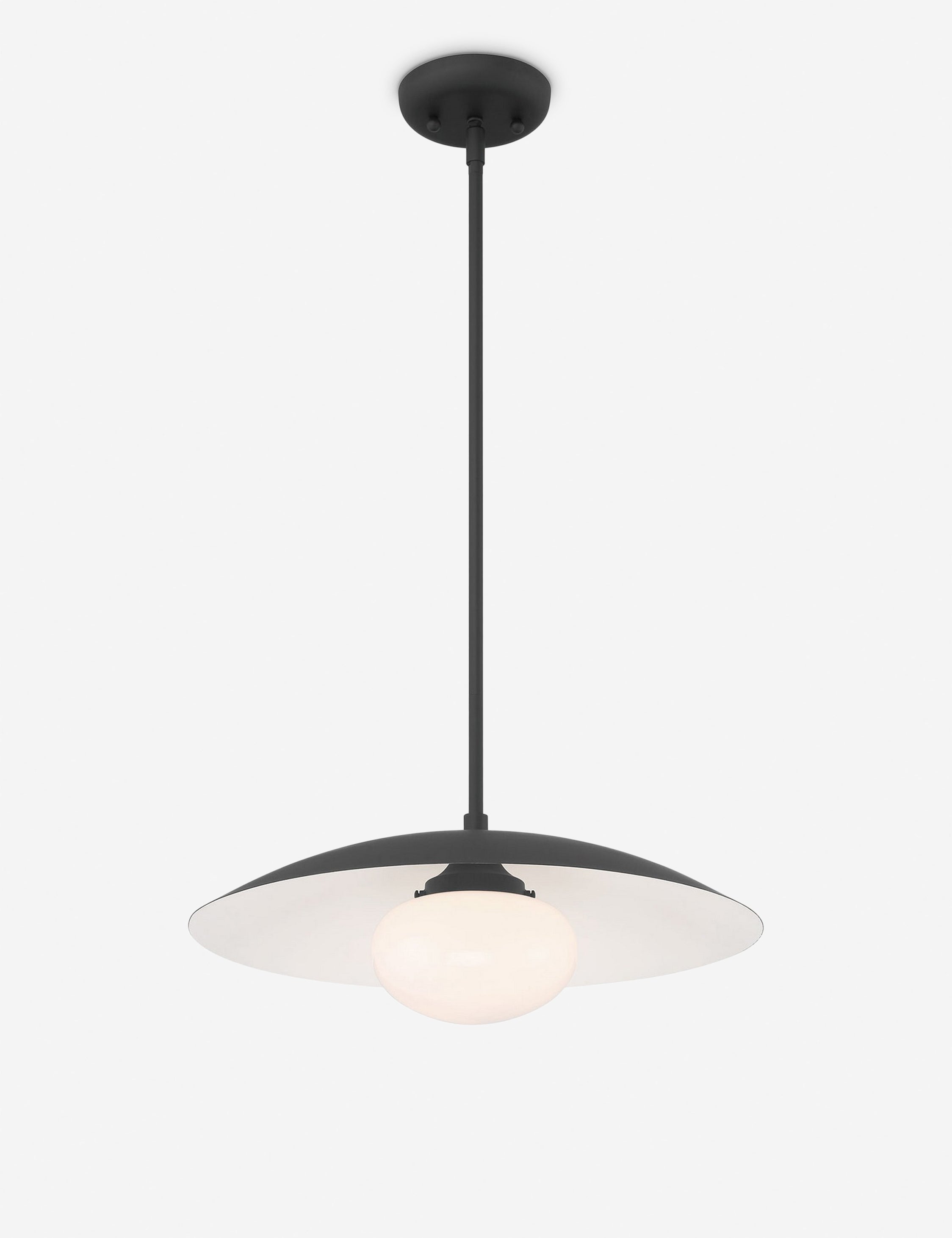 Suspension minimaliste Jak en noir - Noir