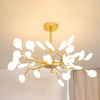 Lustre moderne Edmund en Acrylique Noir et blanc