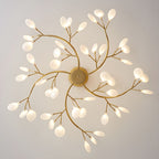 Lustre moderne Edmund en Acrylique Noir et blanc