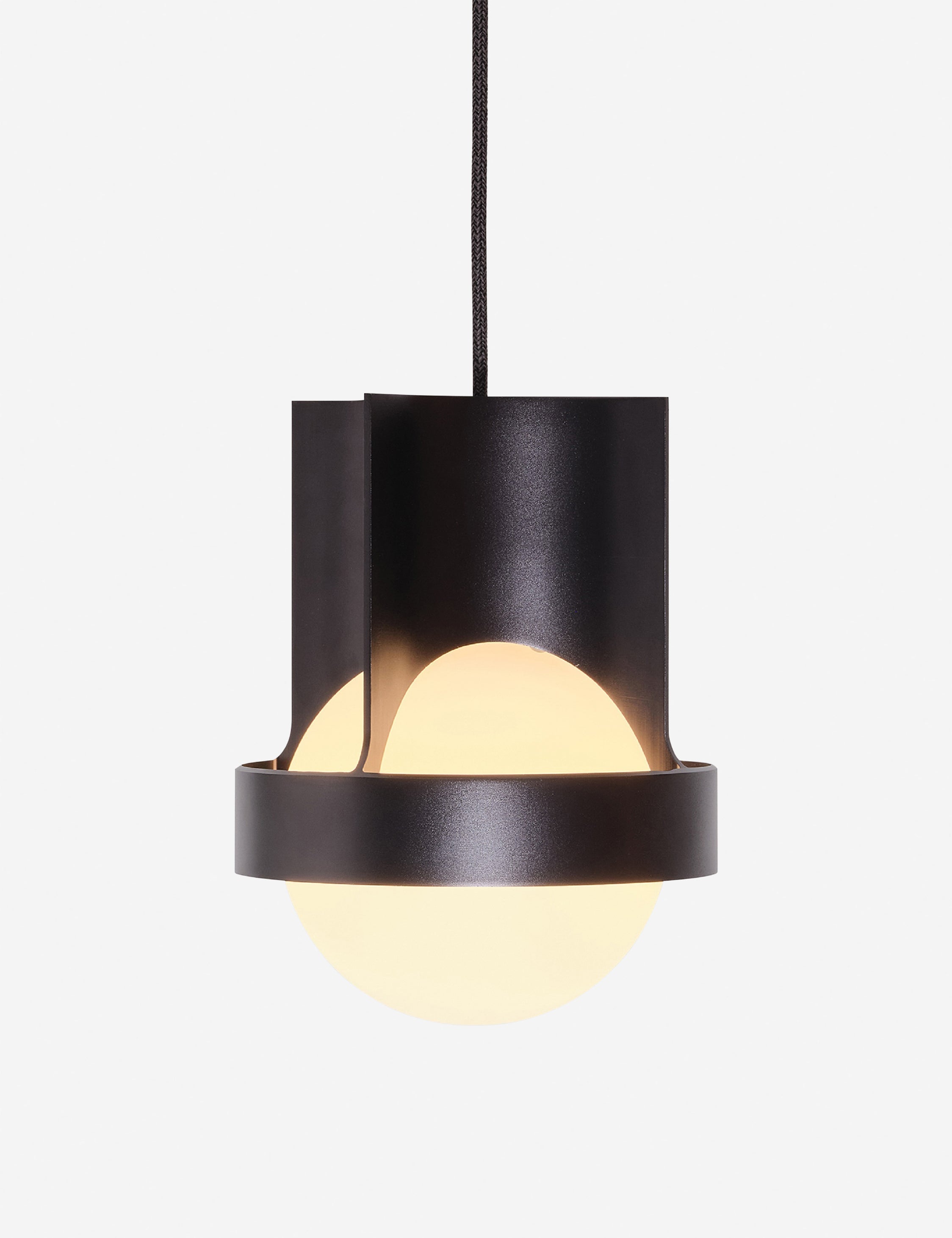 Suspension design Jami en gris foncé - Gris foncé