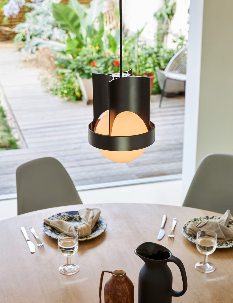 Suspension design Jami en gris foncé - Gris foncé