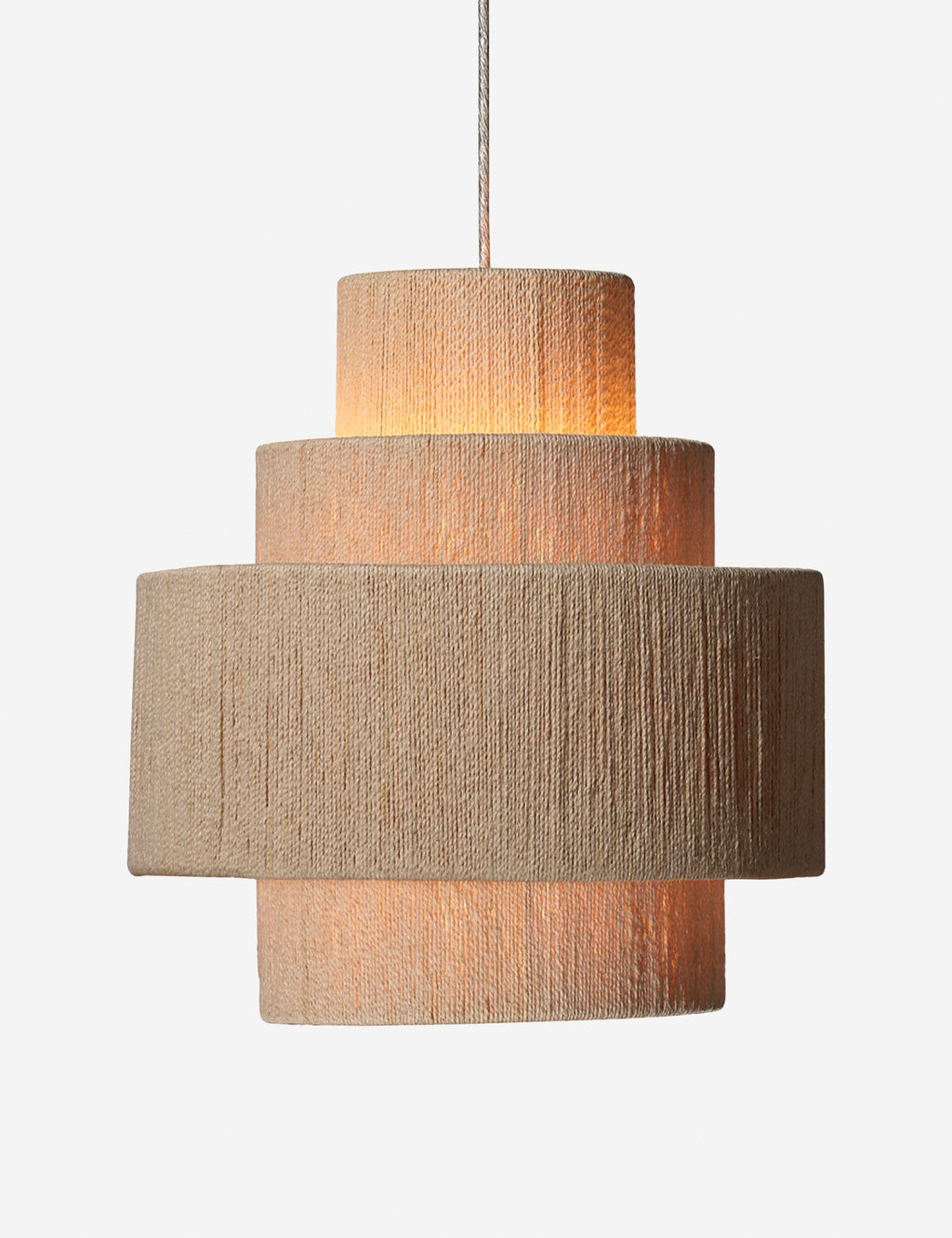 Suspension classique Torleif en 100% coton naturel corde