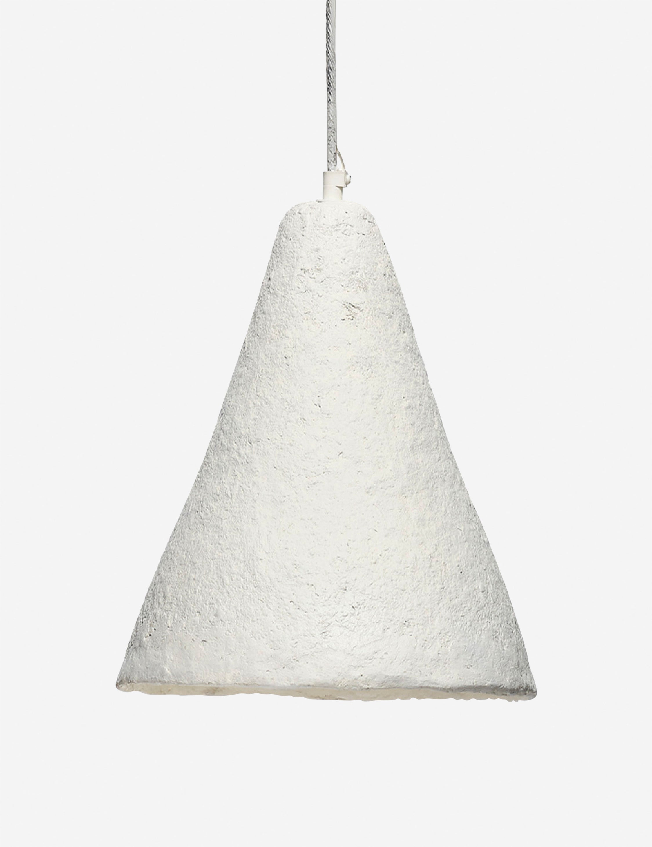 Suspension moderne Vald en papier mache