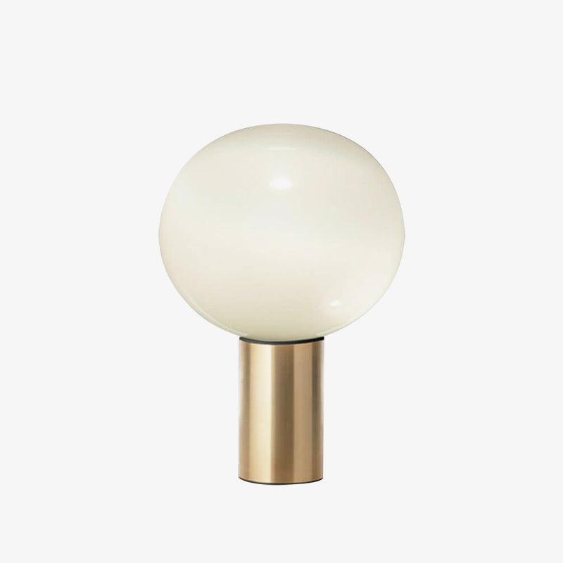 Lampe à poser moderne Hampus en Métal, Verre Cuivre