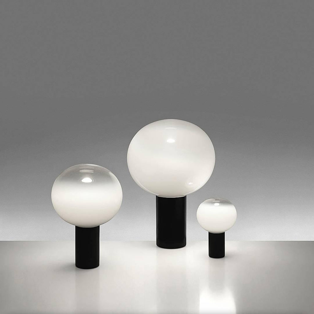 Lampe à poser moderne Hampus en Métal, Verre Cuivre