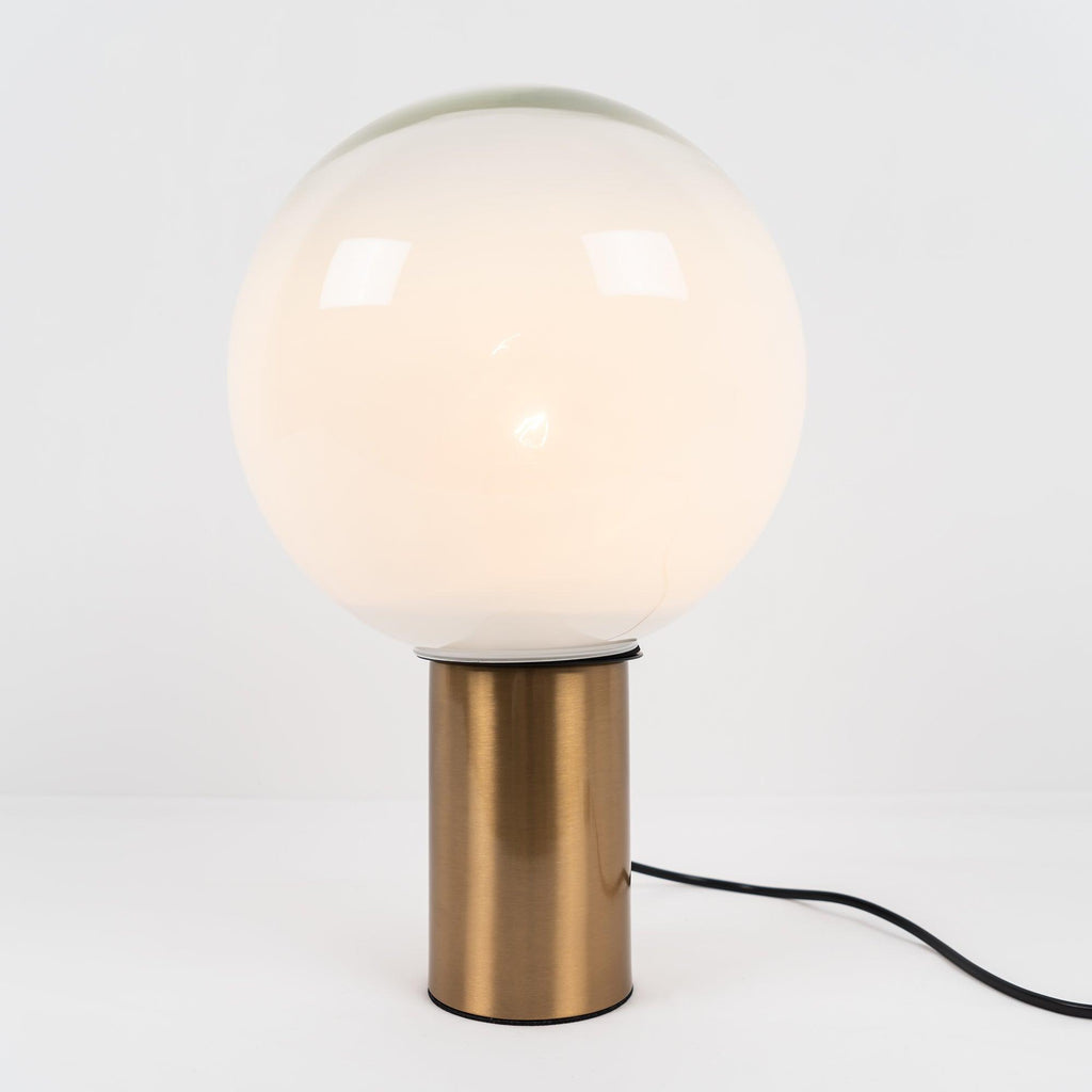 Lampe à poser moderne Hampus en Métal, Verre Cuivre