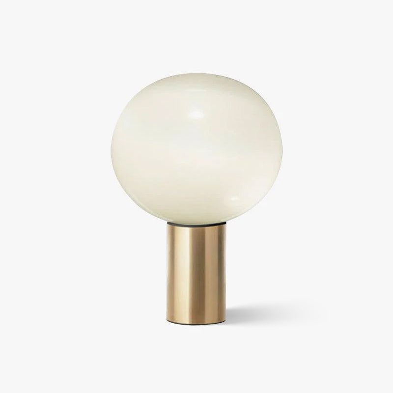 Lampe à poser moderne Hampus en Métal, Verre Cuivre