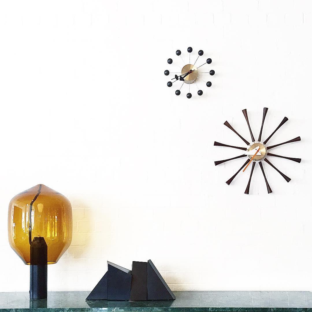 Lampe à poser moderne Gudik en Blanc marbre et verre fumé