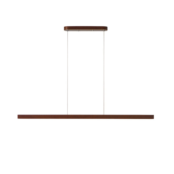 Linear Wooden Pendant Light