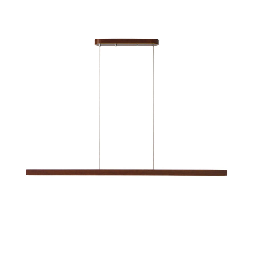 Linear Wooden Pendant Light