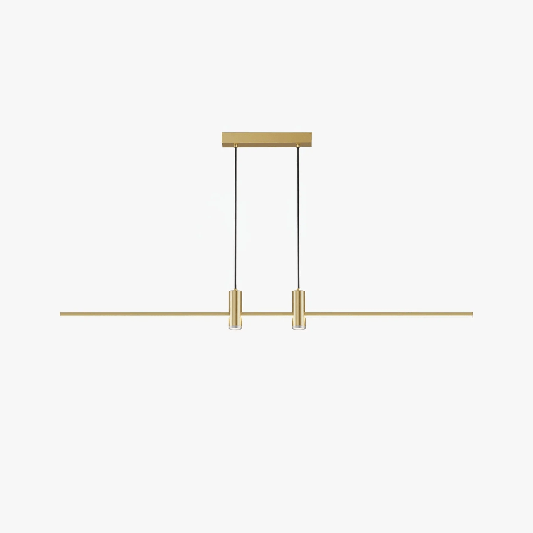 Suspension moderne Tarben en Métal, Gel de silice Doré
