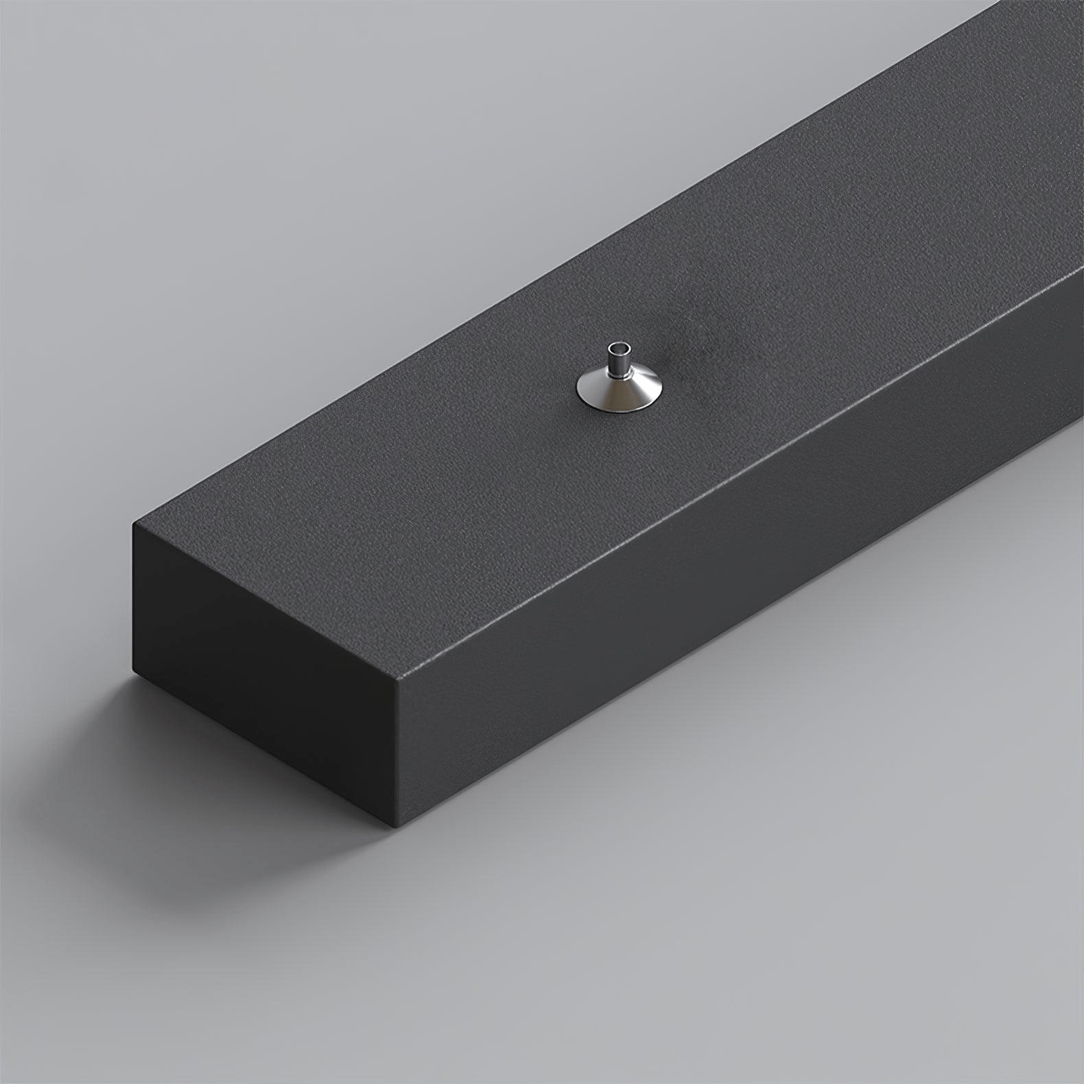 Suspension moderne Tarben en Métal, Gel de silice Noir
