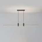 Suspension moderne Tarben en Métal, Gel de silice Noir