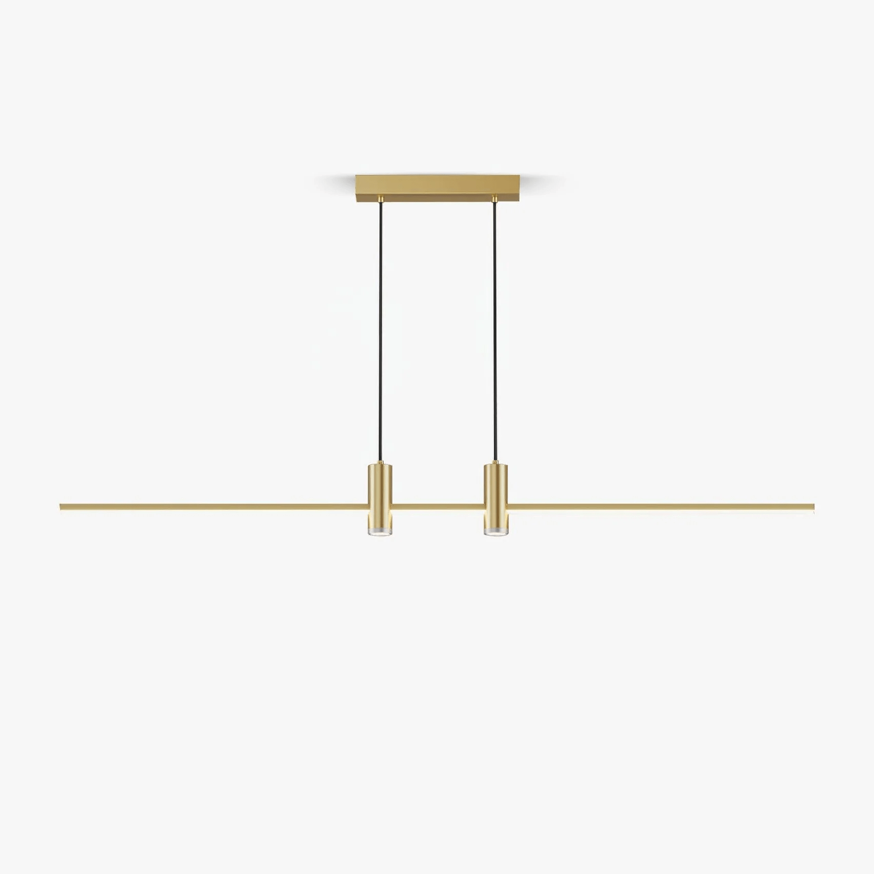 Suspension moderne Tarben en Métal, Gel de silice Doré