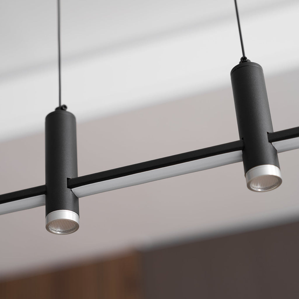 Suspension moderne Tarben en Métal, Gel de silice Doré