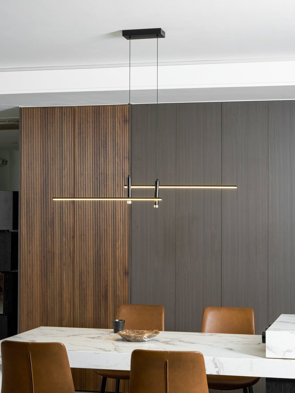 Suspension moderne Arho en Métal, Gel de silice Doré