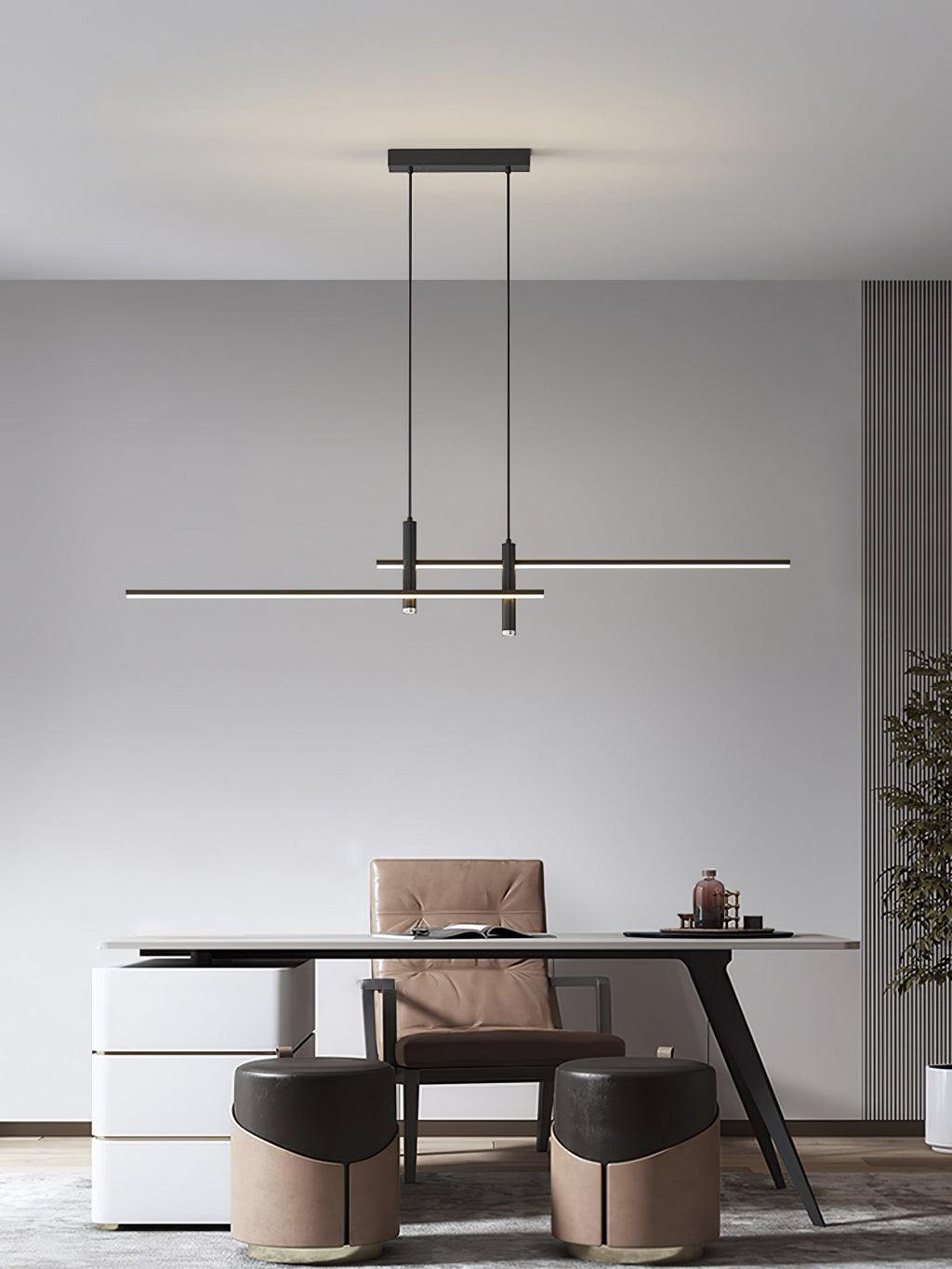Suspension moderne Arho en Métal, Gel de silice Doré