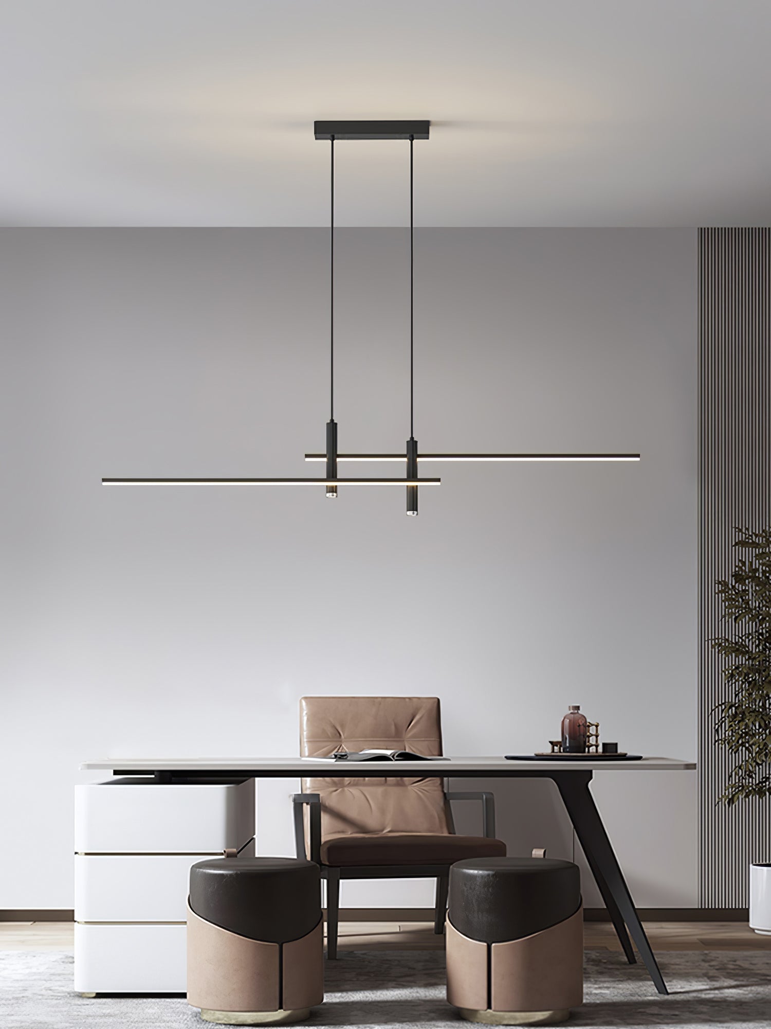 Suspension moderne Arho en Métal, Gel de silice Doré