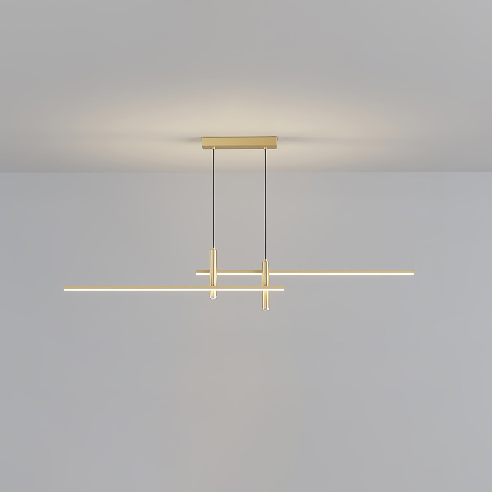 Suspension moderne Arho en Métal, Gel de silice Doré