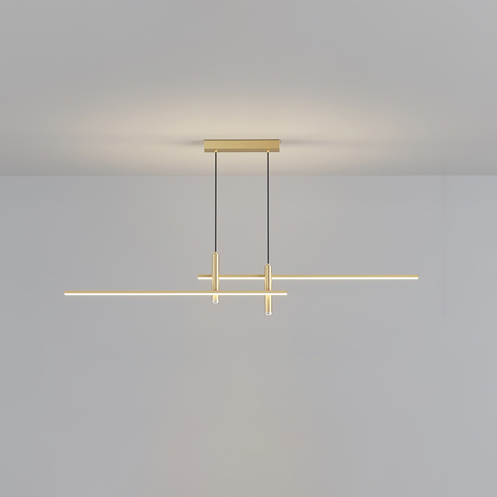 Suspension moderne Arho en Métal, Gel de silice Doré
