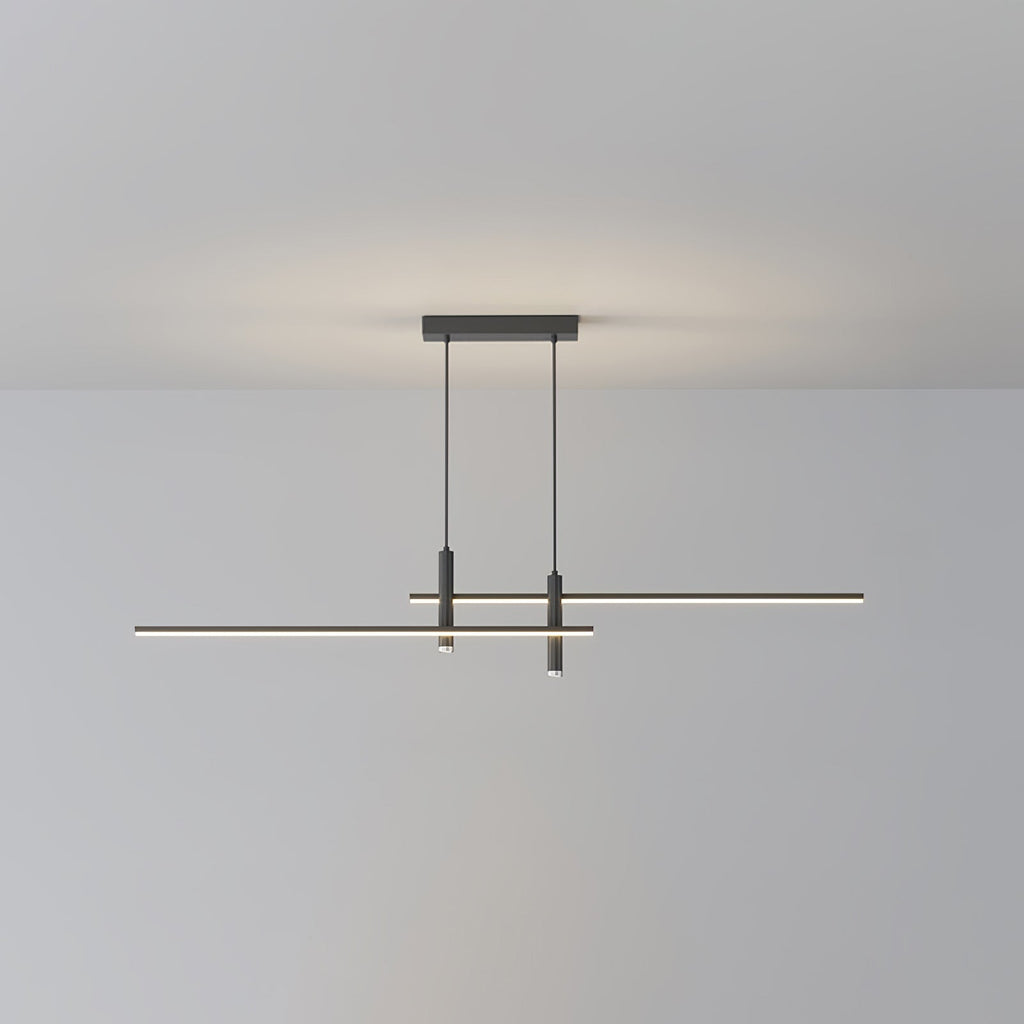 Suspension moderne Arho en Métal, Gel de silice Doré