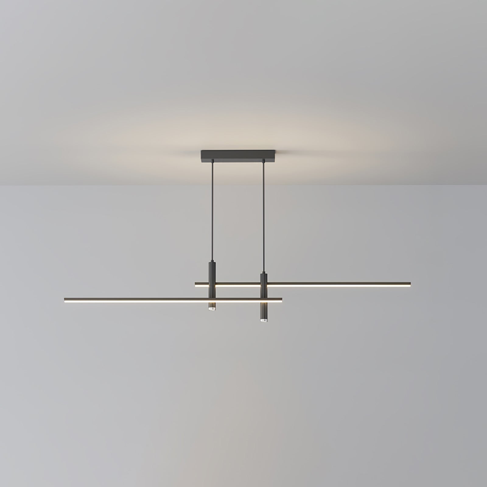 Suspension moderne Arho en Métal, Gel de silice Doré