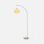 Lampadaire moderne Corwin en Marbre Blanc