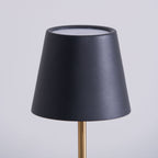 Lampe à poser moderne Alastair en Marbre Noir et doré