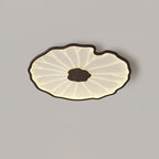Plafonnier Shaw 52 cm en finition noyer